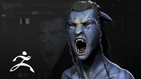 Sculpt Expressive Character Bust In Zbrush  第1张
