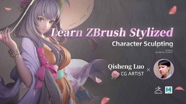 Wingfox – Learn ZBrush Stylized Character Sculpting with Qi Sheng Luo  第1张