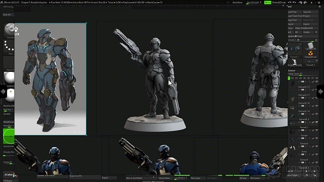 The Gnomon Workshop – Sculpting Miniatures for Boardgames Using ZBrush  第1张