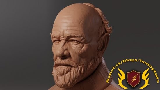 Zbrush Portrait Study: George  第1张