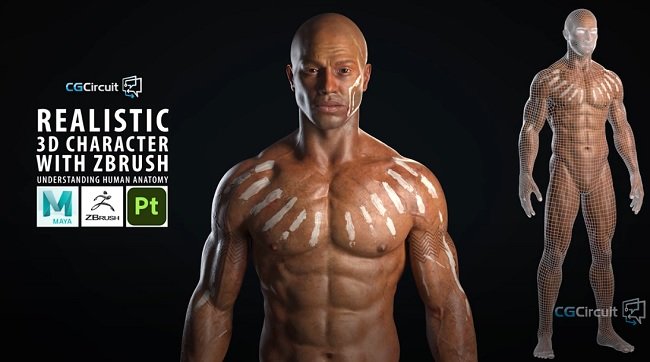 CGCircuit – Realistic 3D Character with Zbrush  第1张