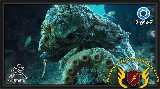 Designing a Film-Quality Fish Bust with ZBrush and Keyshot  第1张