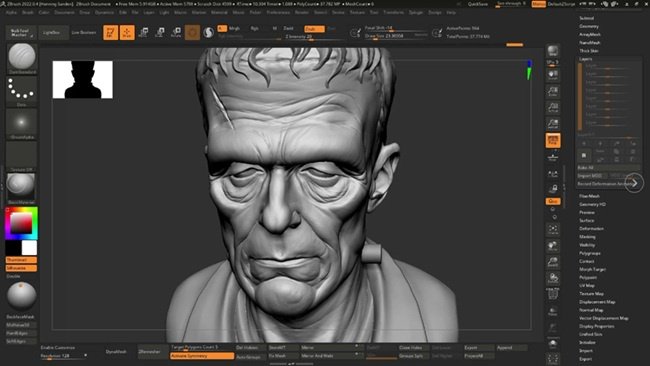 FlippedNormals – Character Concept Sculpting in ZBrush  第1张