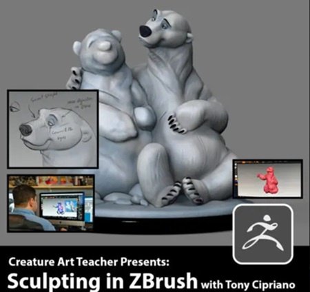Creature Art Teacher – Sculpting in ZBrush with Tony Cipriano  第1张